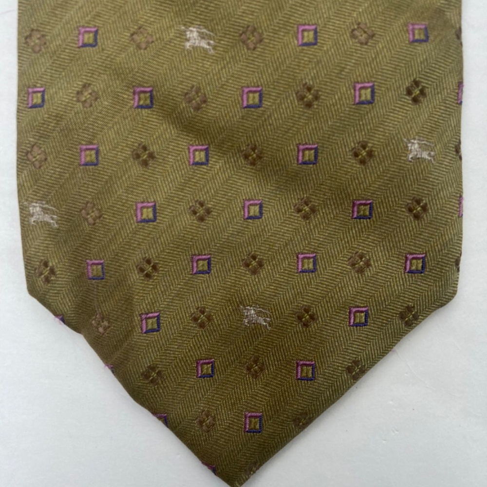 Vintage Burberry Silk Tie - Picture 4 of 7